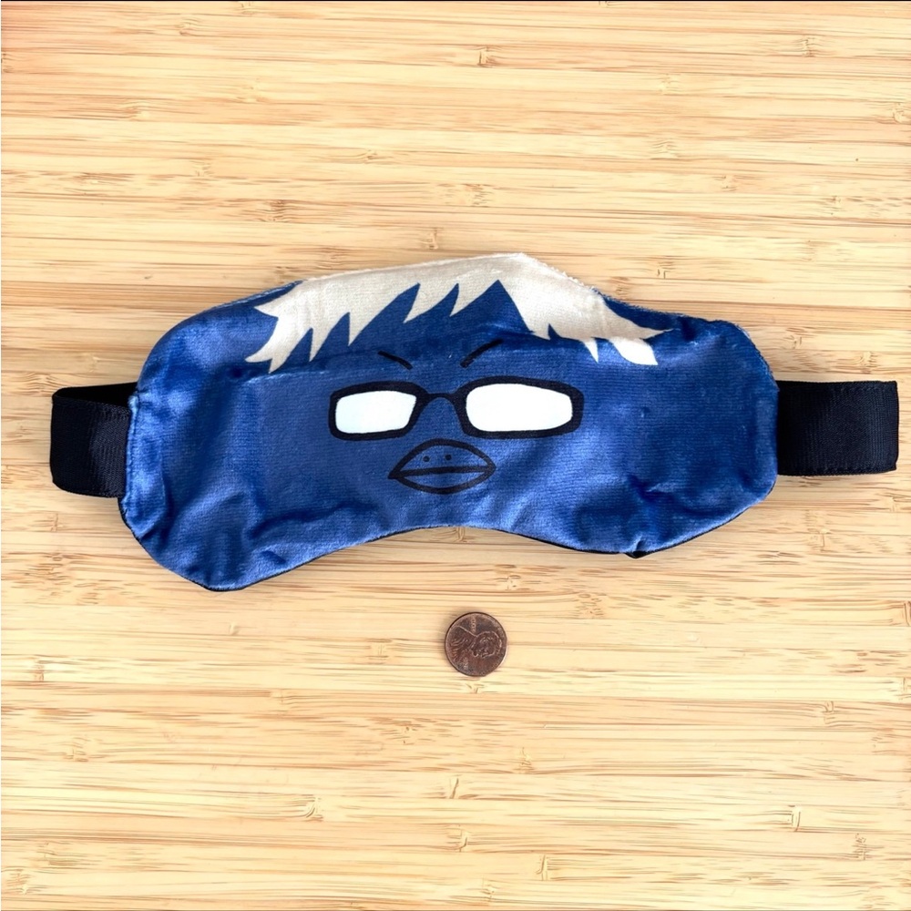 Rare Haikyuu Tsukishima crow eyemask